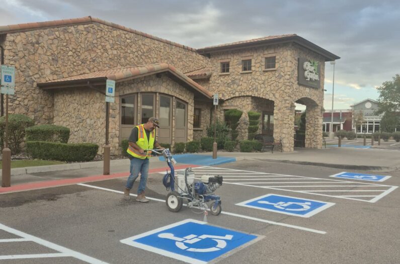 Parking Lot Striping and Marking