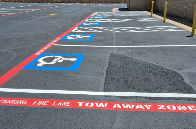 Striping and Marking Complete Parkinglot Solutions LLC
