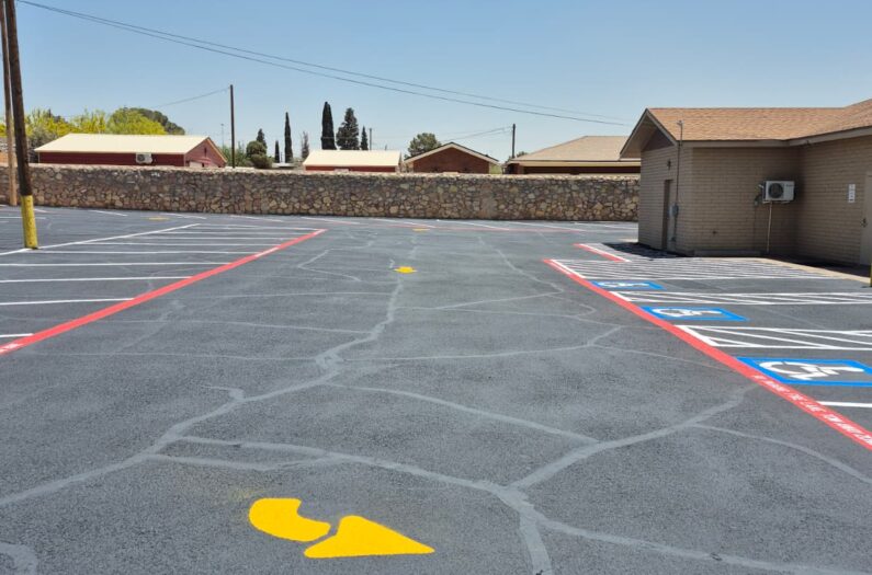 Striping and Marking Complete Parkinglot Solutions LLC